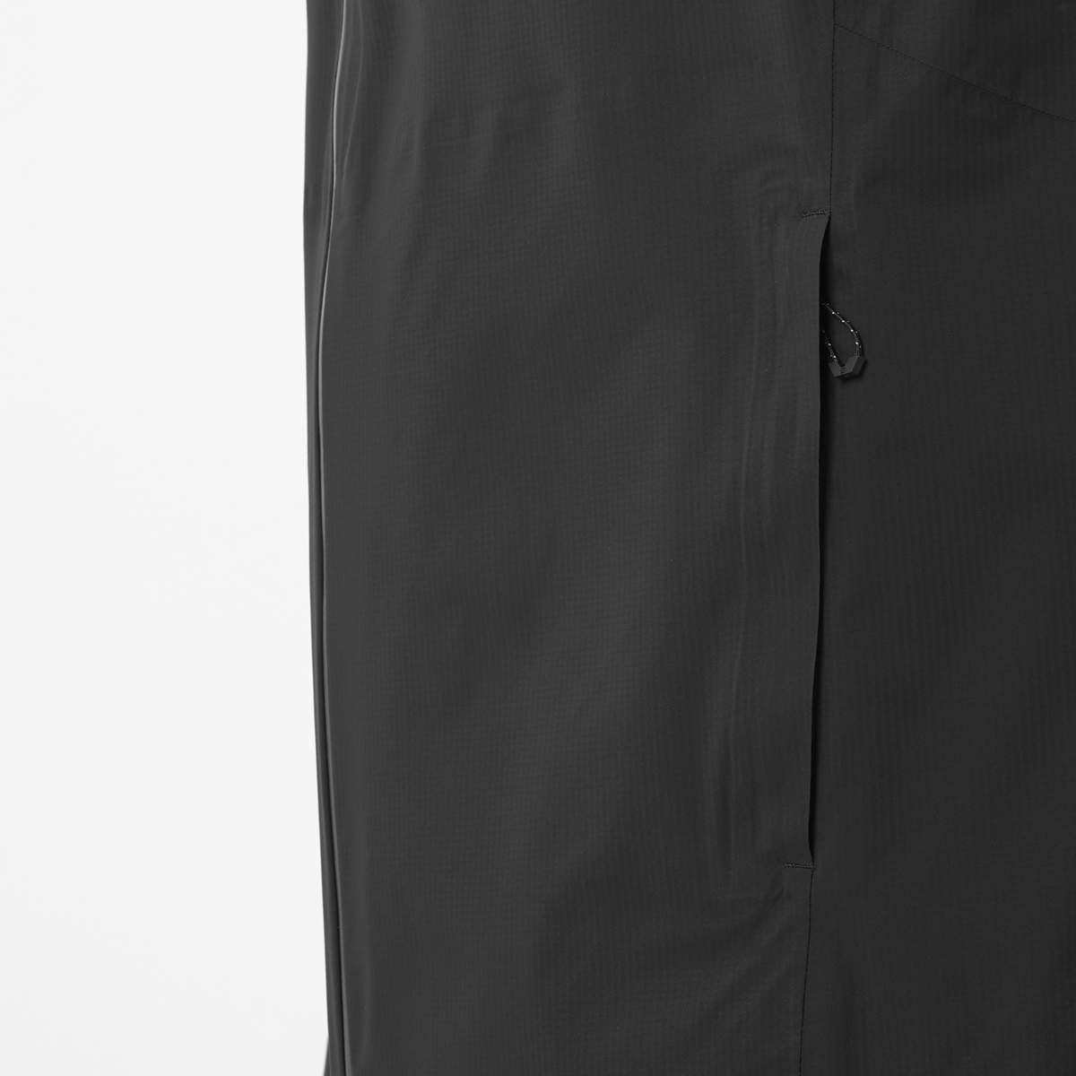 Mens Salomon BONATTI WATERPROOF JKT Deep Black Jacket — view 6