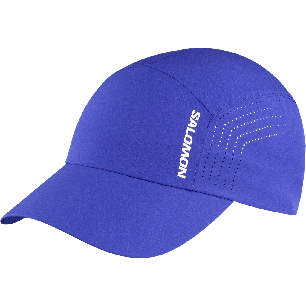 Mens Salomon CAP SHKout CAP Clematis Blue Caps — view 2