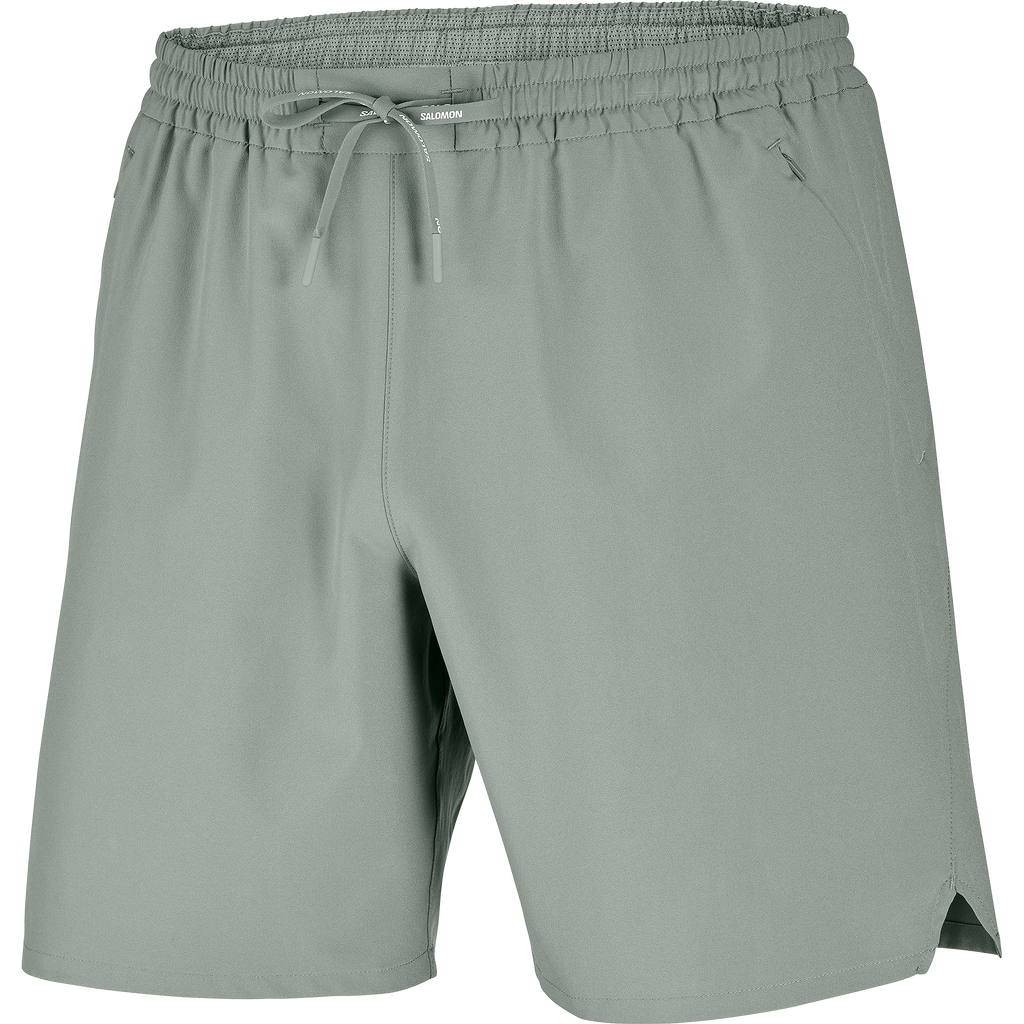 Mens Salomon SHKout C NO L SHTS 7'' Castor Gray Short — view 3