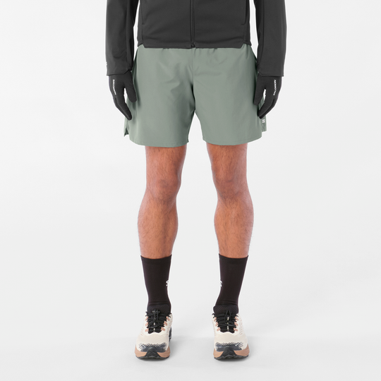 Mens Salomon SHKout C NO L SHTS 7'' Castor Gray Short