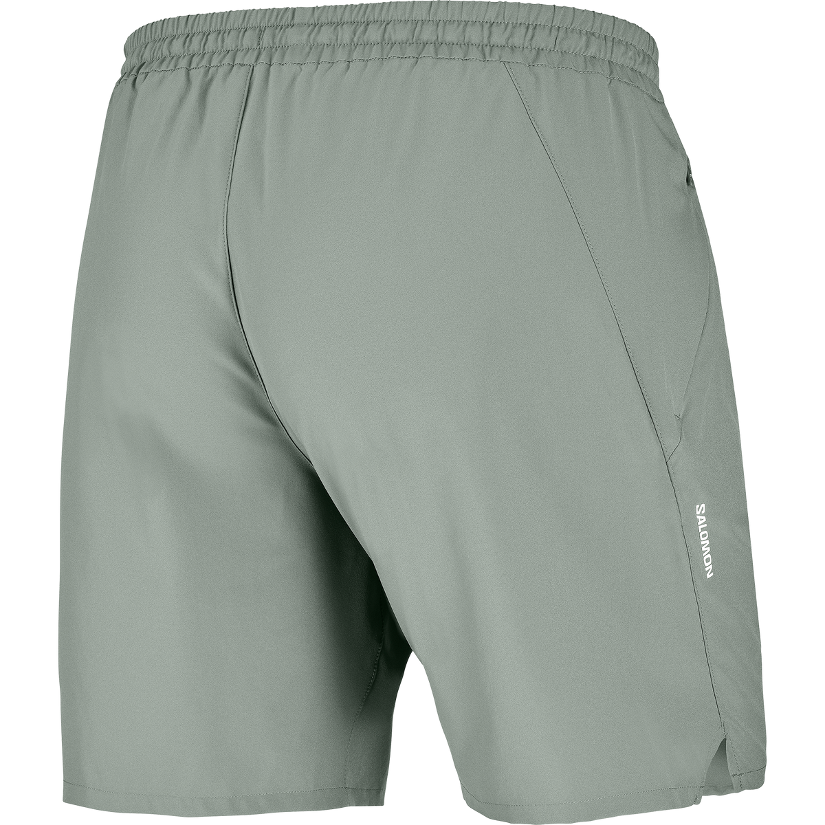 Mens Salomon SHKout CORE SS TEE Castor Gray T Shirt &  SHKout C NO L SHTS 7'' Short Set — view 3