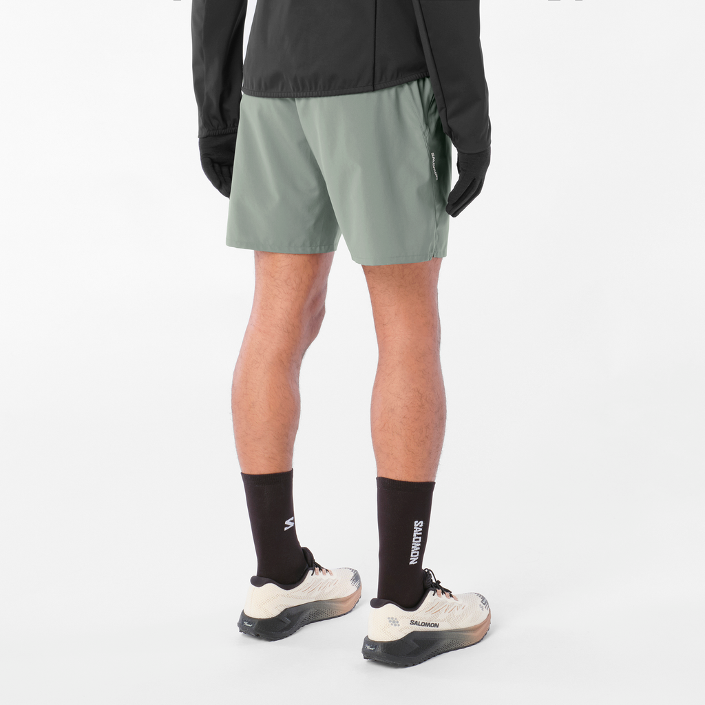 Mens Salomon SHKout C NO L SHTS 7'' Castor Gray Short — view 5