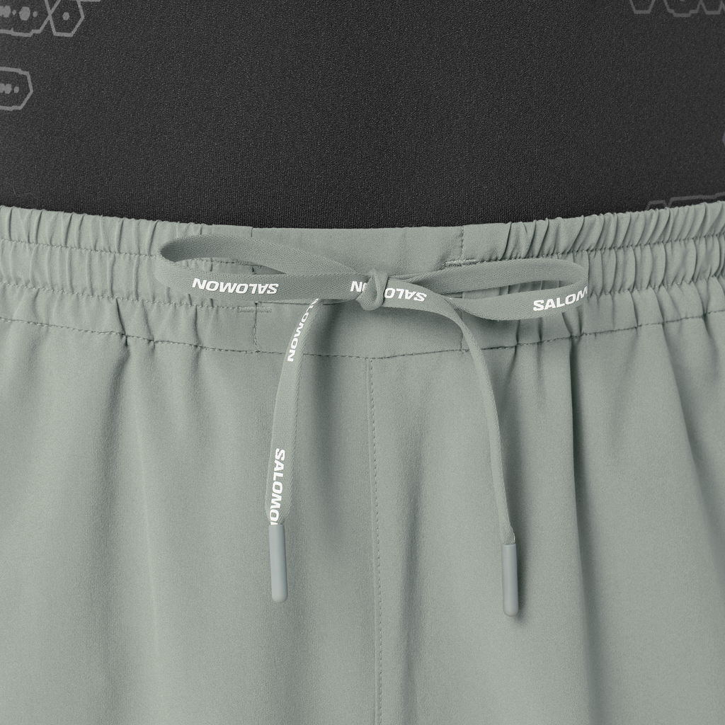 Mens Salomon SHKout C NO L SHTS 7'' Castor Gray Short — view 7