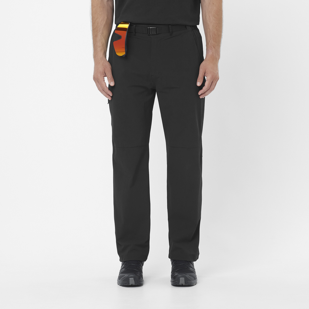 Mens Salomon WAYFARER PANTS 2.0 Deep Black Trouser