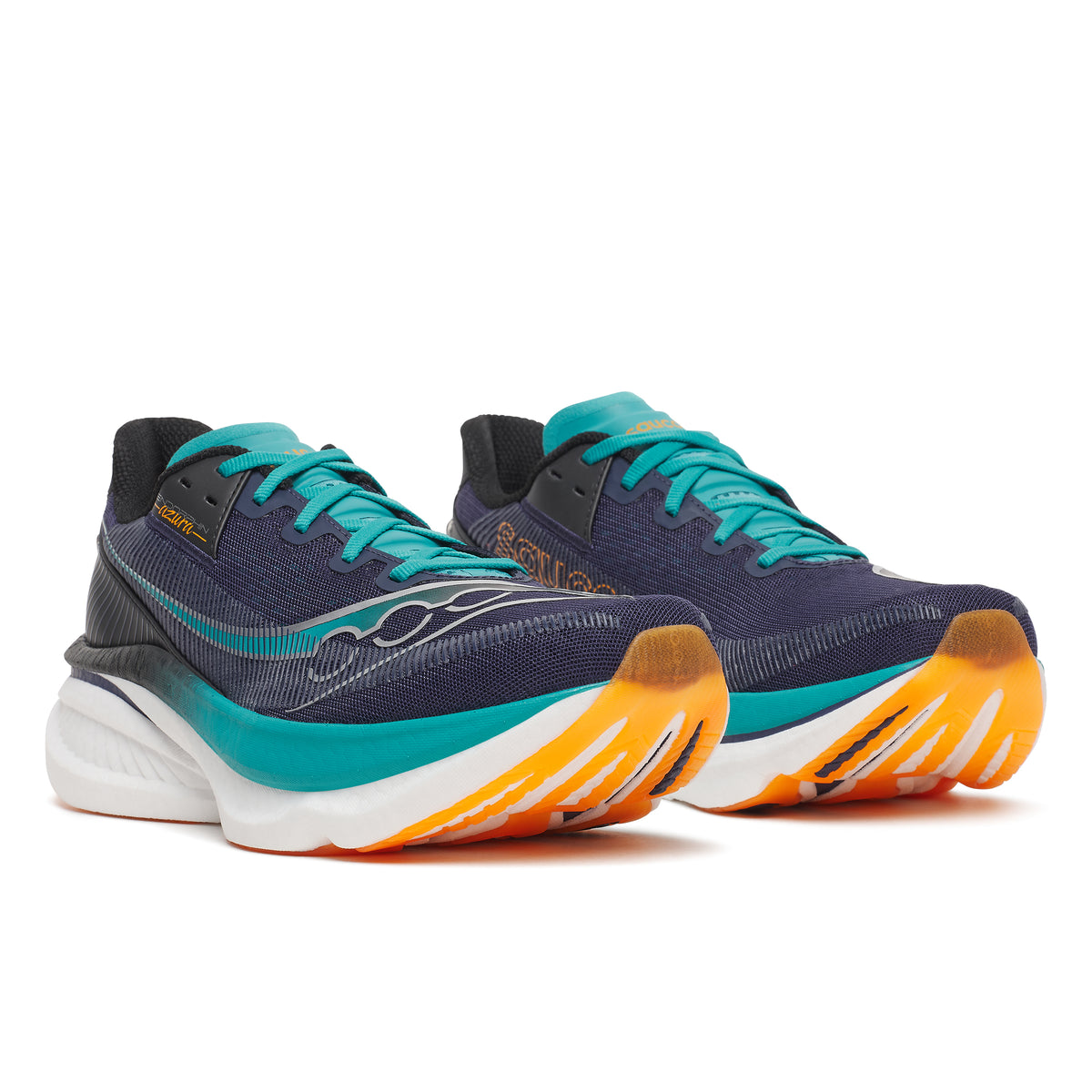 Mens Saucony Endorphin Azura Naval/Tranquil Trainers — view 2
