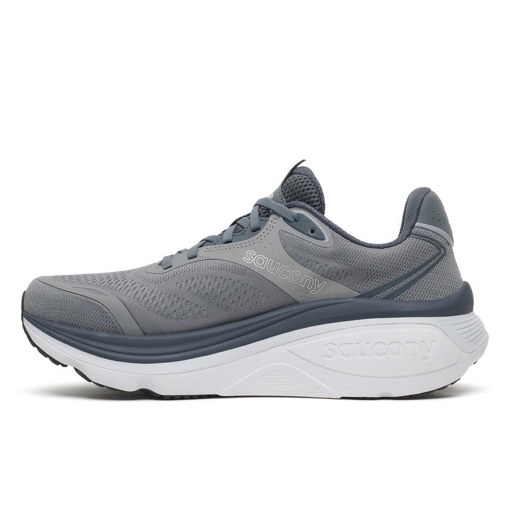 Mens Saucony Hurricane 26 Cinder/Gunmetal Trainers — view 5