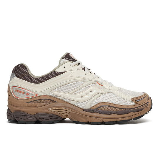 Mens Saucony Progrid Omni 9 Almond/Coca Trainers