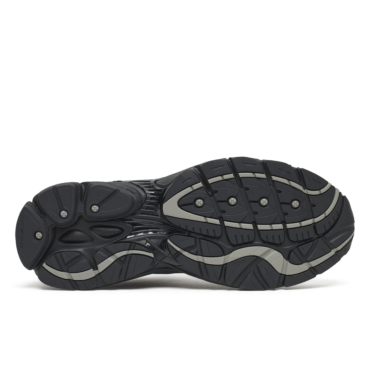 Mens Saucony Progrid Omni 9 GTX Black/Silver Trainers — view 4