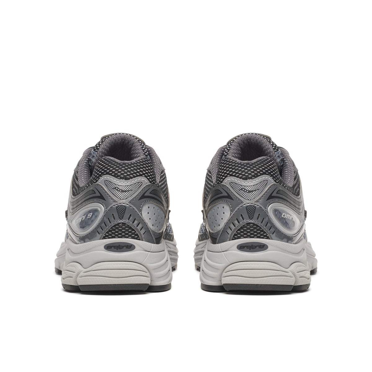 Mens Saucony Progrid Omni 9 Carbon/Cadet Trainers — view 4