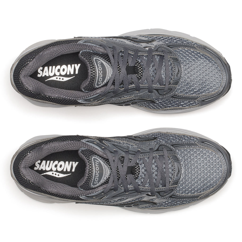 Mens Saucony Progrid Omni 9 Carbon/Cadet Trainers — view 5