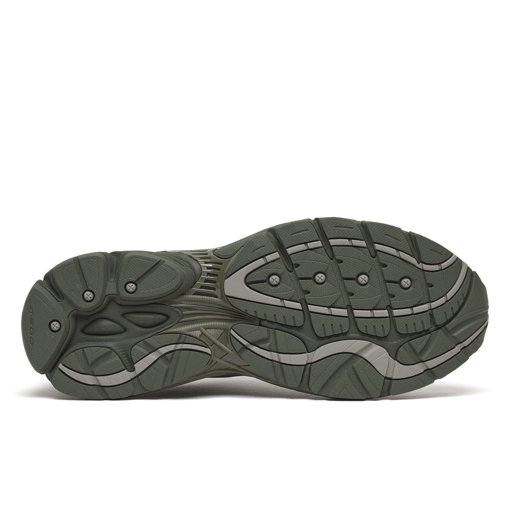 Mens Saucony Progrid Omni 9 GTX Fatigue/Silver Trainers — view 4
