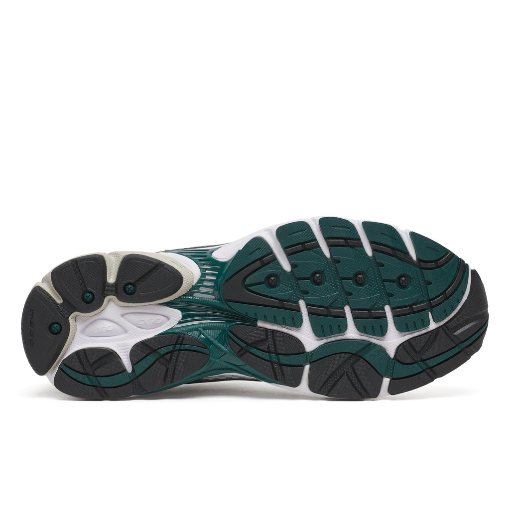 Mens Saucony Progrid Omni 9 Gadget/Pine Trainers — view 3