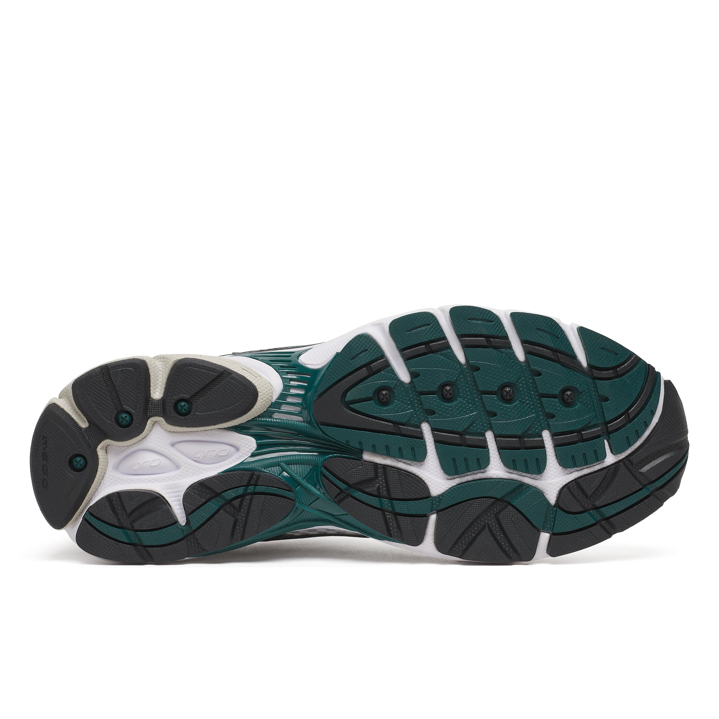 Mens Saucony Progrid Omni 9 Gadget/Pine Trainers — view 3
