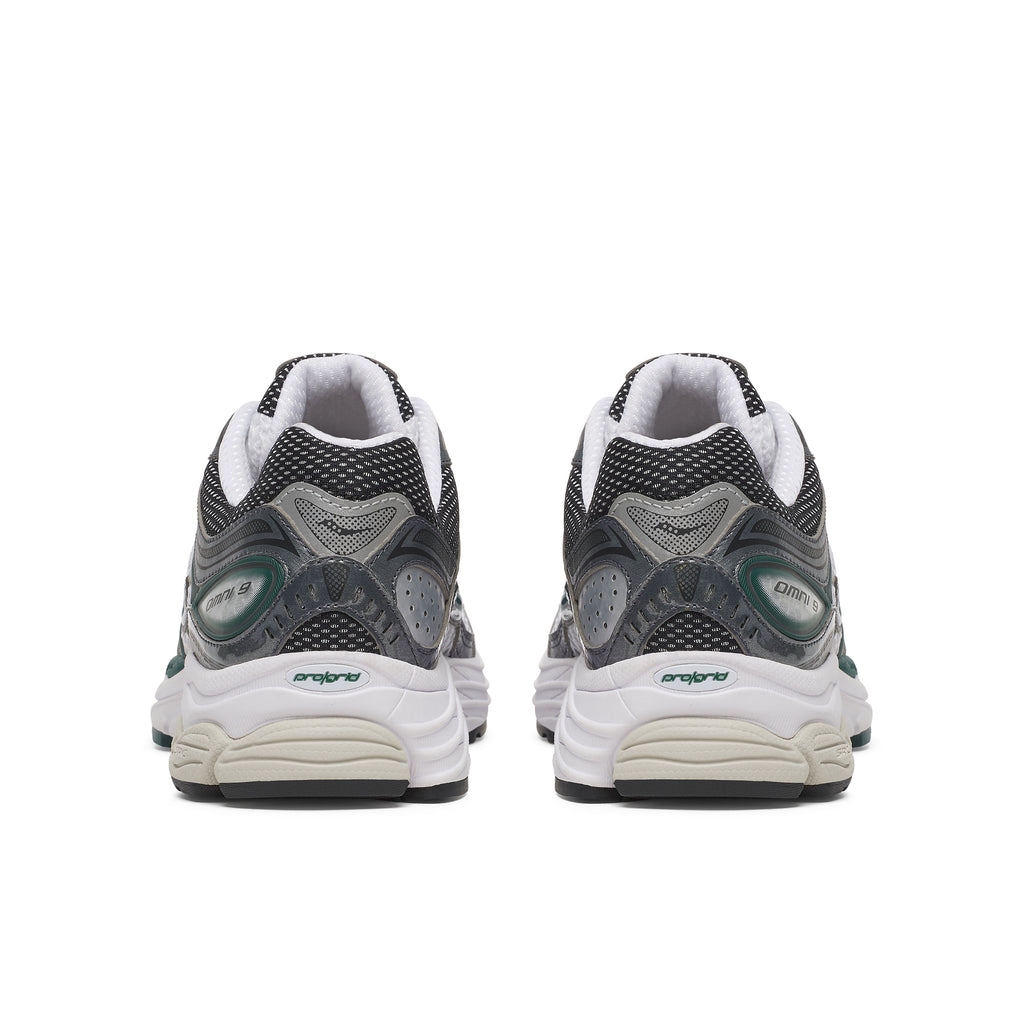 Mens Saucony Progrid Omni 9 Gadget/Pine Trainers — view 5