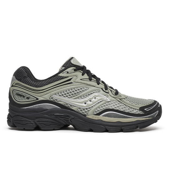 Mens Saucony Progrid Omni 9 Sage/Black Trainers