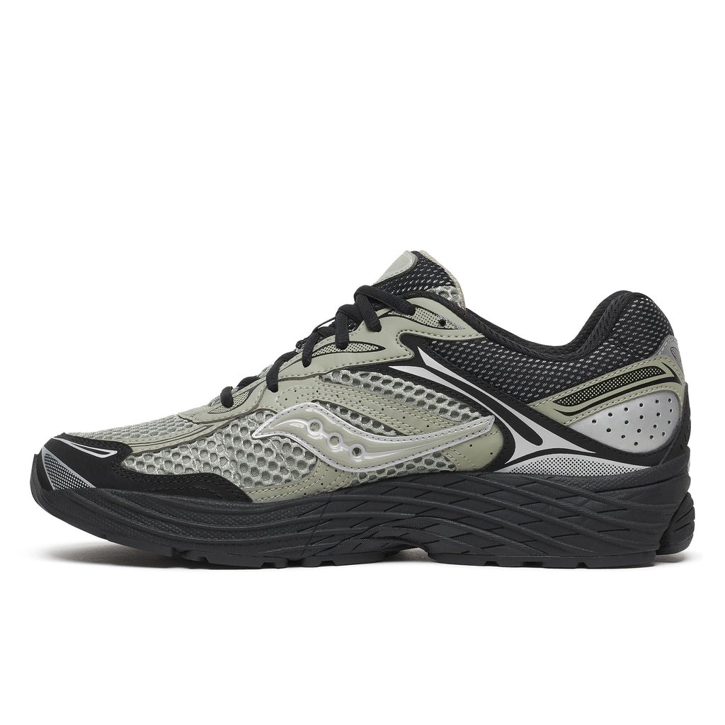 Mens Saucony Progrid Omni 9 Sage/Black Trainers — view 4