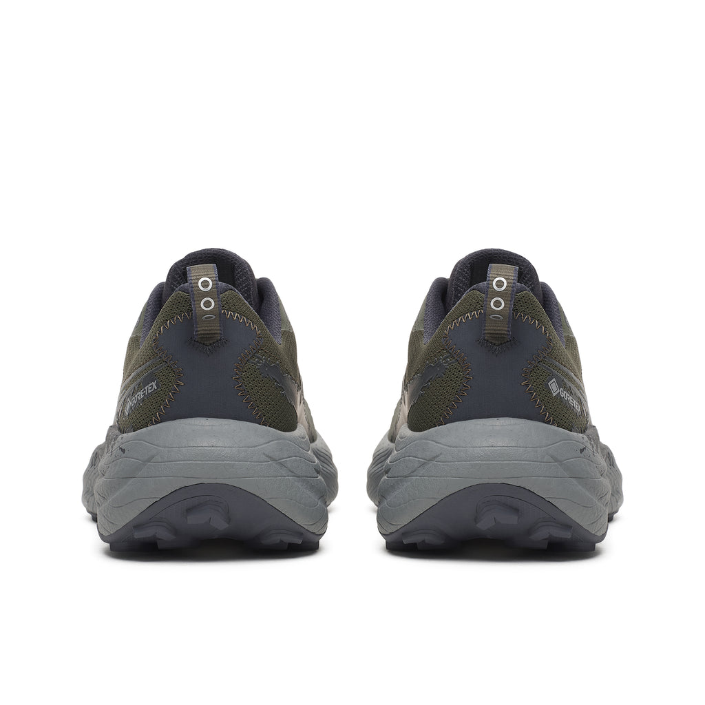 Mens Saucony Ride Tr3 Gtx Fatigue/Ebony Trainers — view 5