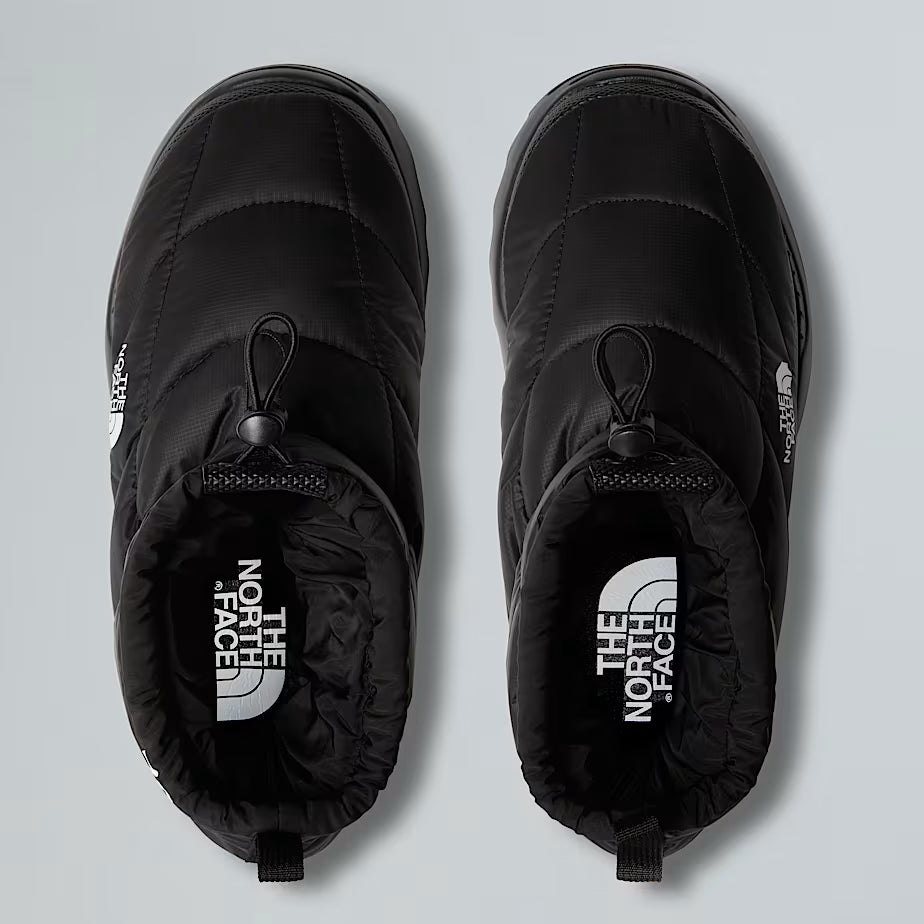Mens The North Face Nuptse Traction Chukka Black Boots — view 5