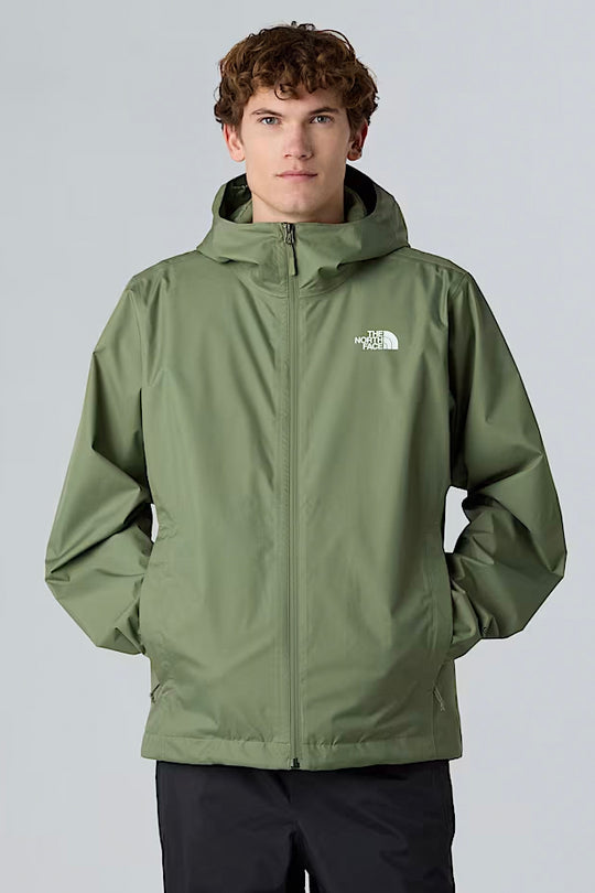 Mens The North Face Quest Bark Mist Green Jacket
