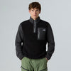 Mens The North Face Yumiori 1/4 Zip Grey Sweatshirt