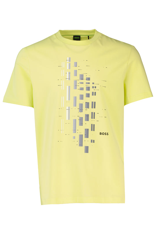 Mens BOSS Green Tee GRX Zone Light Pastel Green T Shirt