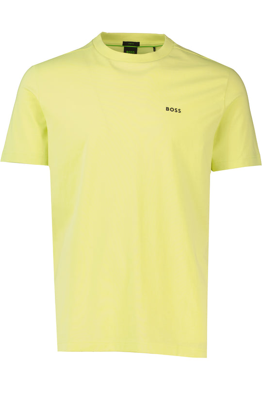 Mens BOSS Green Tee Pastel Green T Shirt