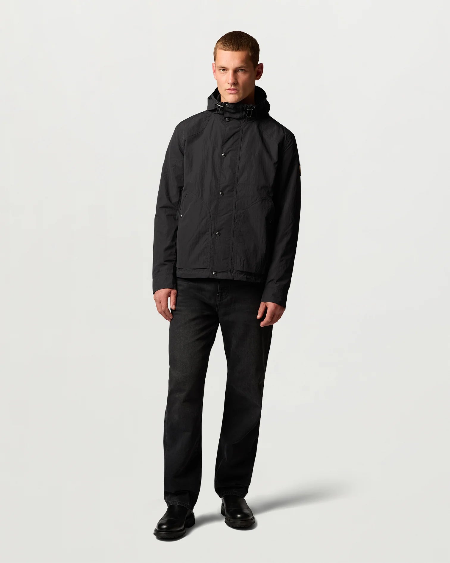 Mens Belstaff Marsh Jacket Black Jackets — view 2