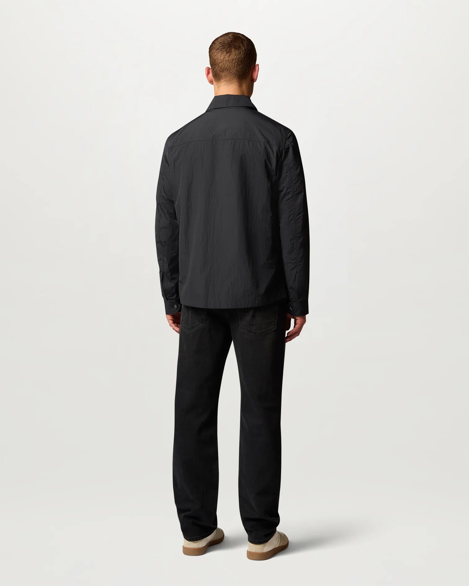 Mens Belstaff Tourer Overshirt Black Overshirts — view 3