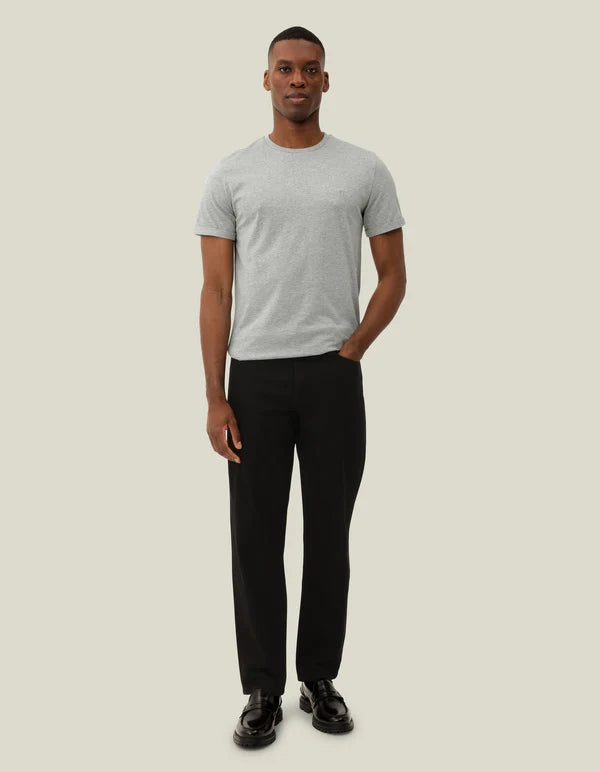 Mens Les Deux Grey Norregaard Tonal T Shirt - image 3