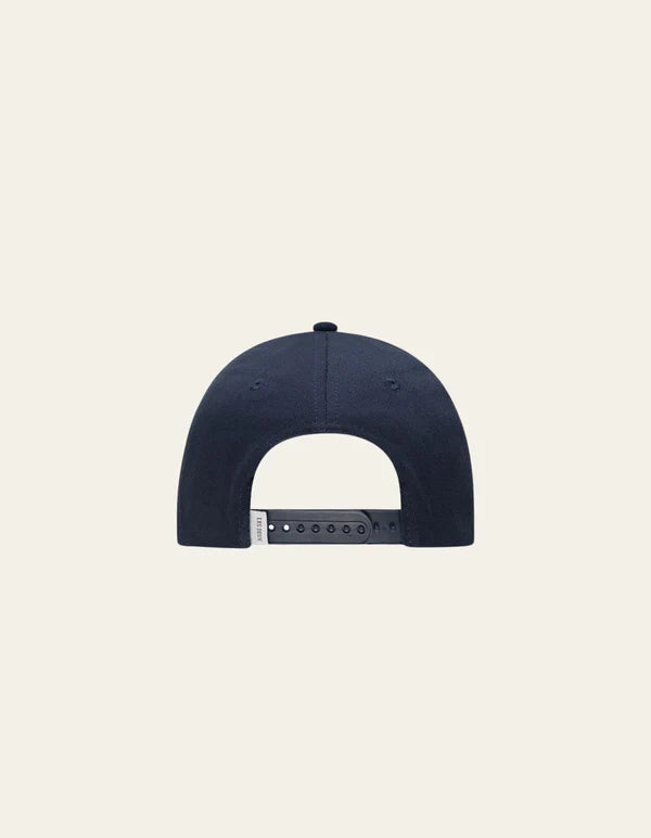 Mens Les Deux Navy Baseball Suede II Cap — view 3