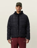 Mens Les Deux Quilted Jacket Black Jackets