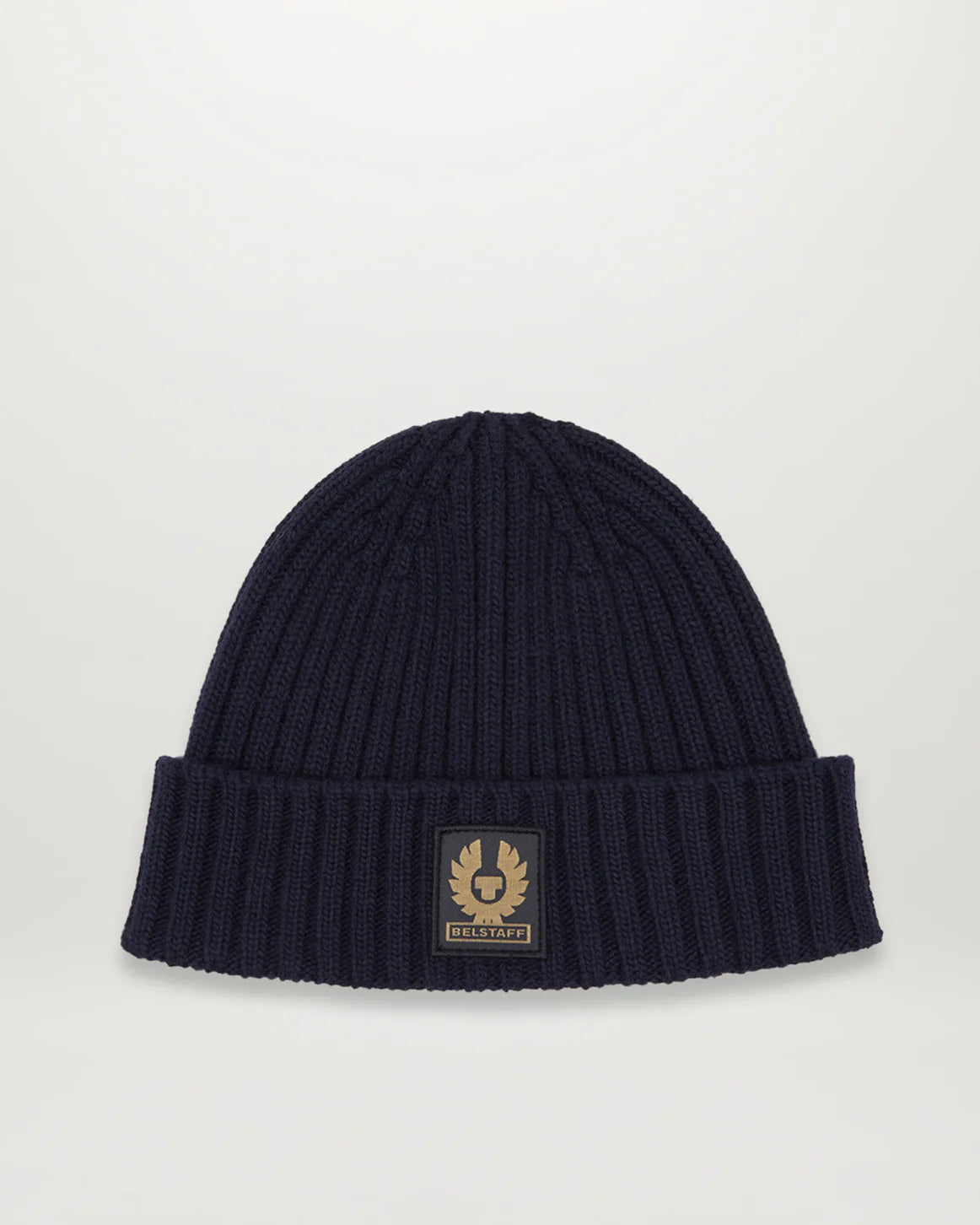 Mens Belstaff Watch Dark Navy Beanie Hat