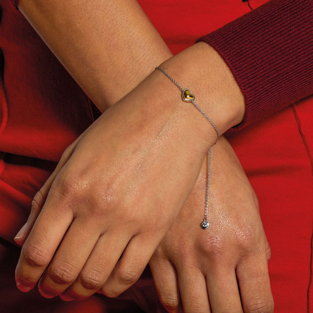 Kit Heath Heart Of Gold Slider Bracelet — view 2
