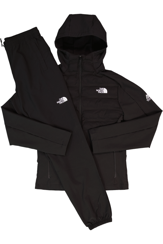 Mens The North Face Cari HD Black Mountain Athletics Jacket & Mountain Athletics Black Trousers Tracksuit Set