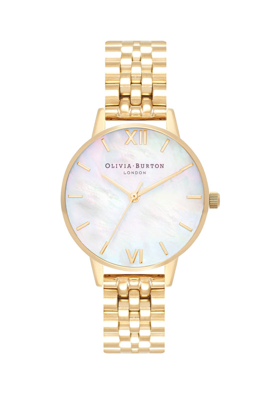 Classic Mother of Pearl Dial Bracelet Watch 24000169