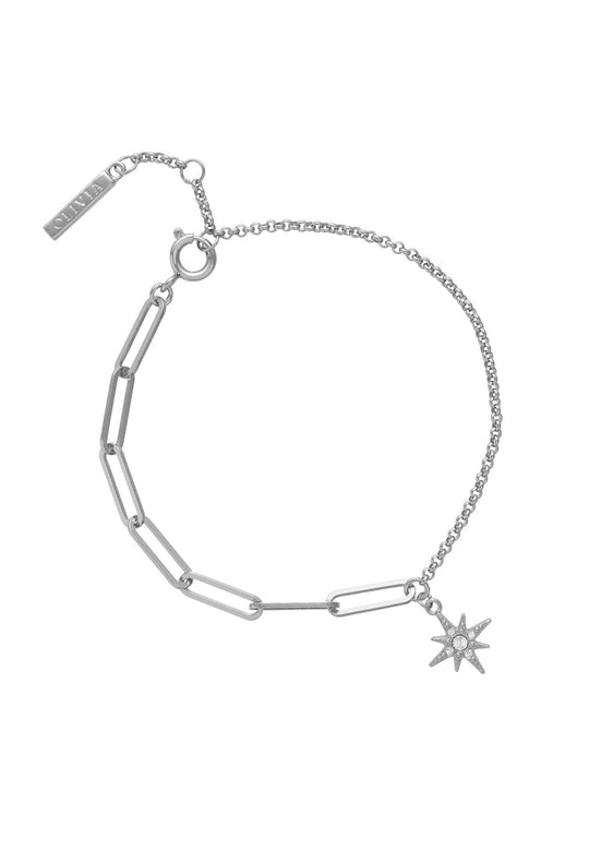 Olivia Burton Celestial Mismatch North Star Bracelet