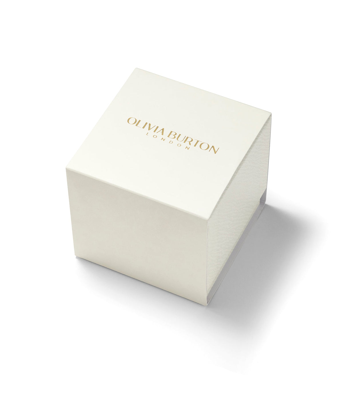 Olivia Burton Ladies Signature Ivory Sunburst Dial Mesh Bracelet Watch Gold Plated by Olivia Burton