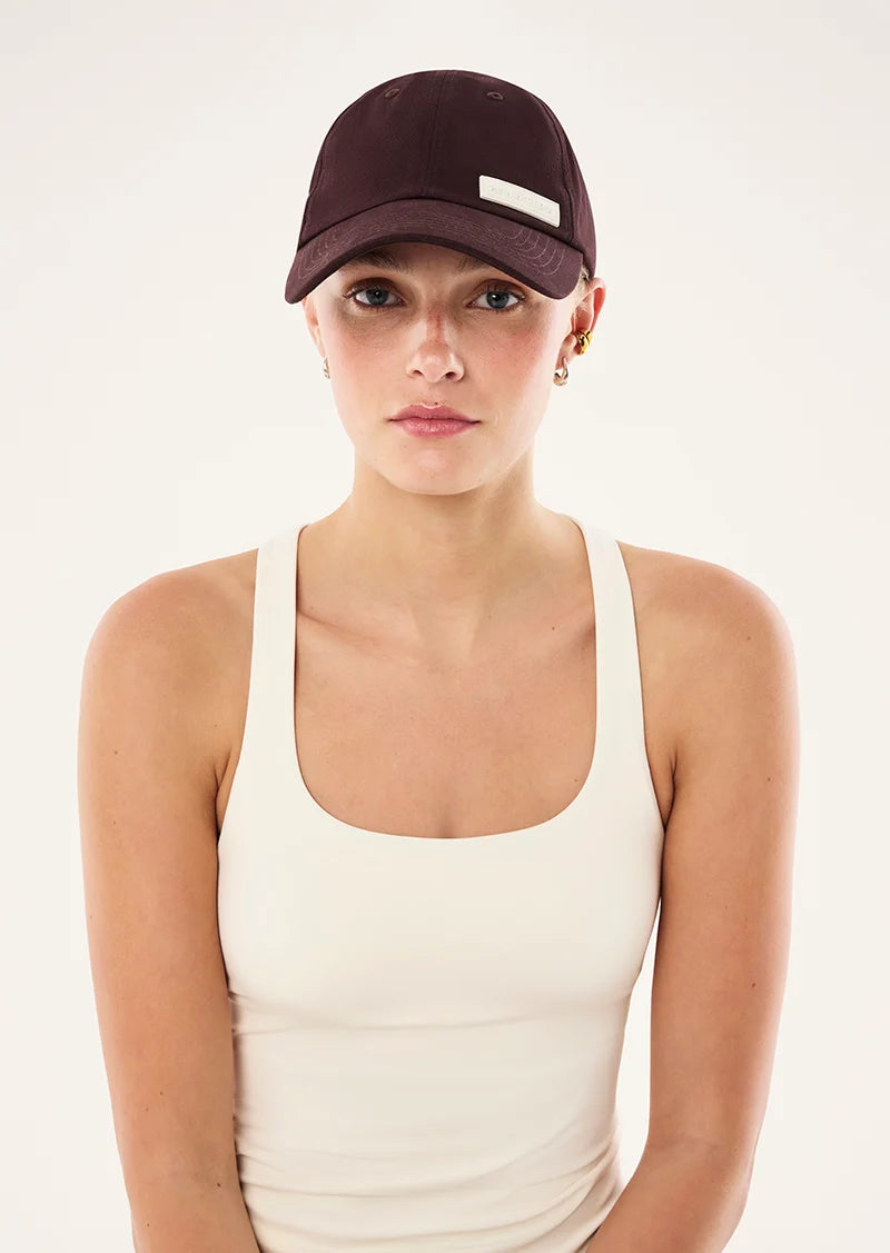 Women's P.E Nation Logo Cap In Dark Plum — view 3