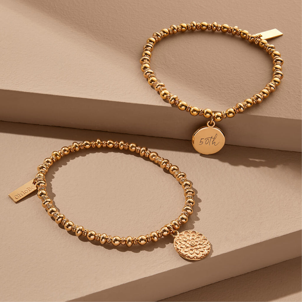 ChloBo Didi Sparkle Moonflower Bracelet SBDS697