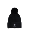 Women's Sandbanks Black Pom Pom Beanie Hat - image 1