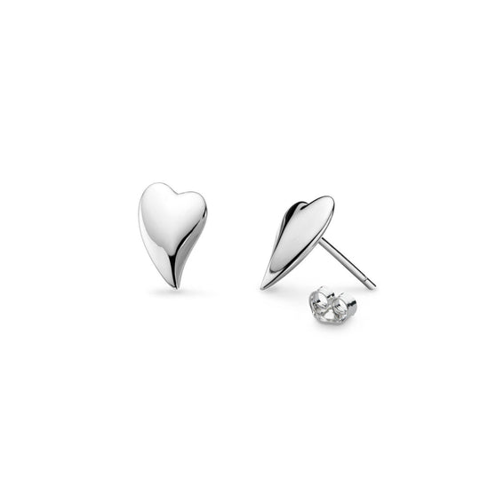 Kit Heath Desire Cherish Heart Stud Earrings 40GTRP