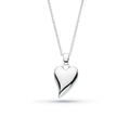 The Kit Heath Desire Cherish Heart Necklace, a silver pendant necklace from Kit Heath, available at OD's Jewellers in St Helens.