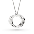 The Kit Heath Bevel Trilogy Grande adjustable slider necklace, a silver necklace from Kit Heath, available at OD’s Jewellers in St Helens