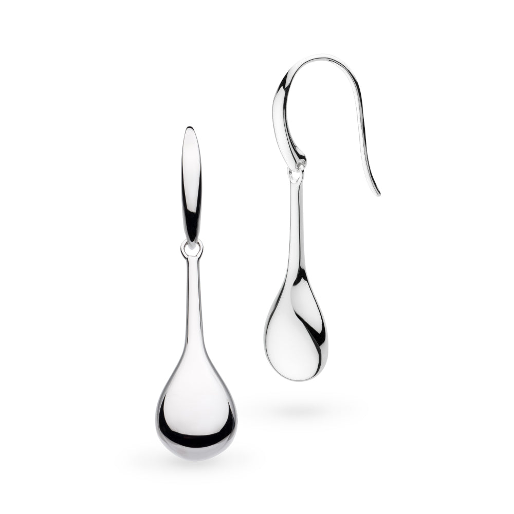 The Coast Pebble drop earrings, a silver metal earrings from Kit Heath, available at OD’s Jewellers in St Helens