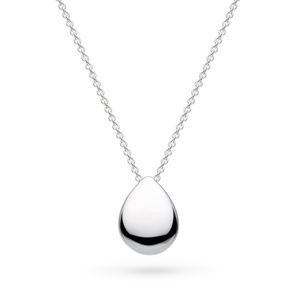 The Kit Heath Coast Pebble Smooth Grande Necklace, a silver necklace from Kit Heath, available at OD’s Jewellers in St Helens