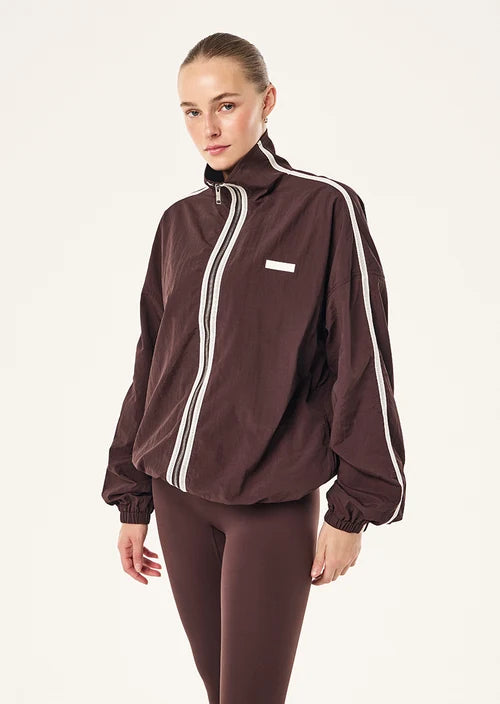 Women's P.E Nation Radius Jacket In Dark Plum — view 5
