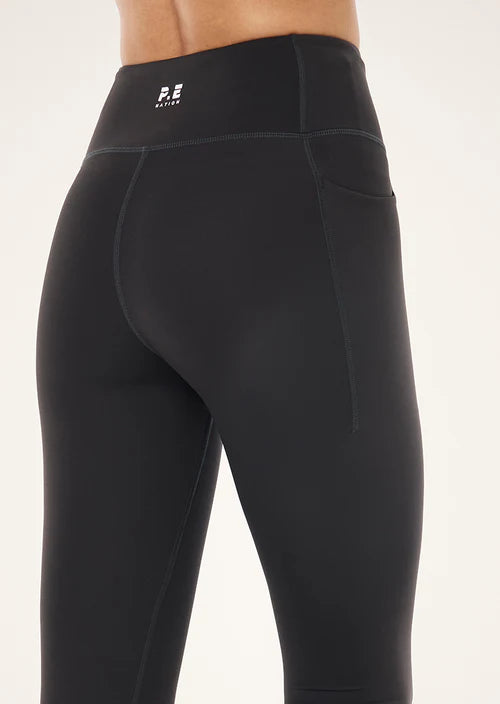 Womens P.E Nation Recalibrate Full Length Legging In Smokestone — view 2