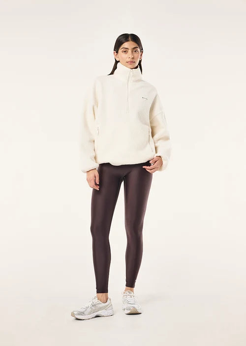 Women's P.E Nation Rotate Quarter Zip In Whisper White — view 2