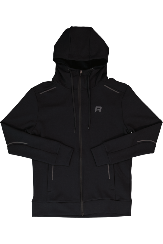 Men's Reprimo Black Motion Zip Up Hoodie