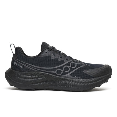 Mens Saucony Ride Tr3 Gtx Triple Black Trainers